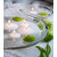 Bougie flottante blanche