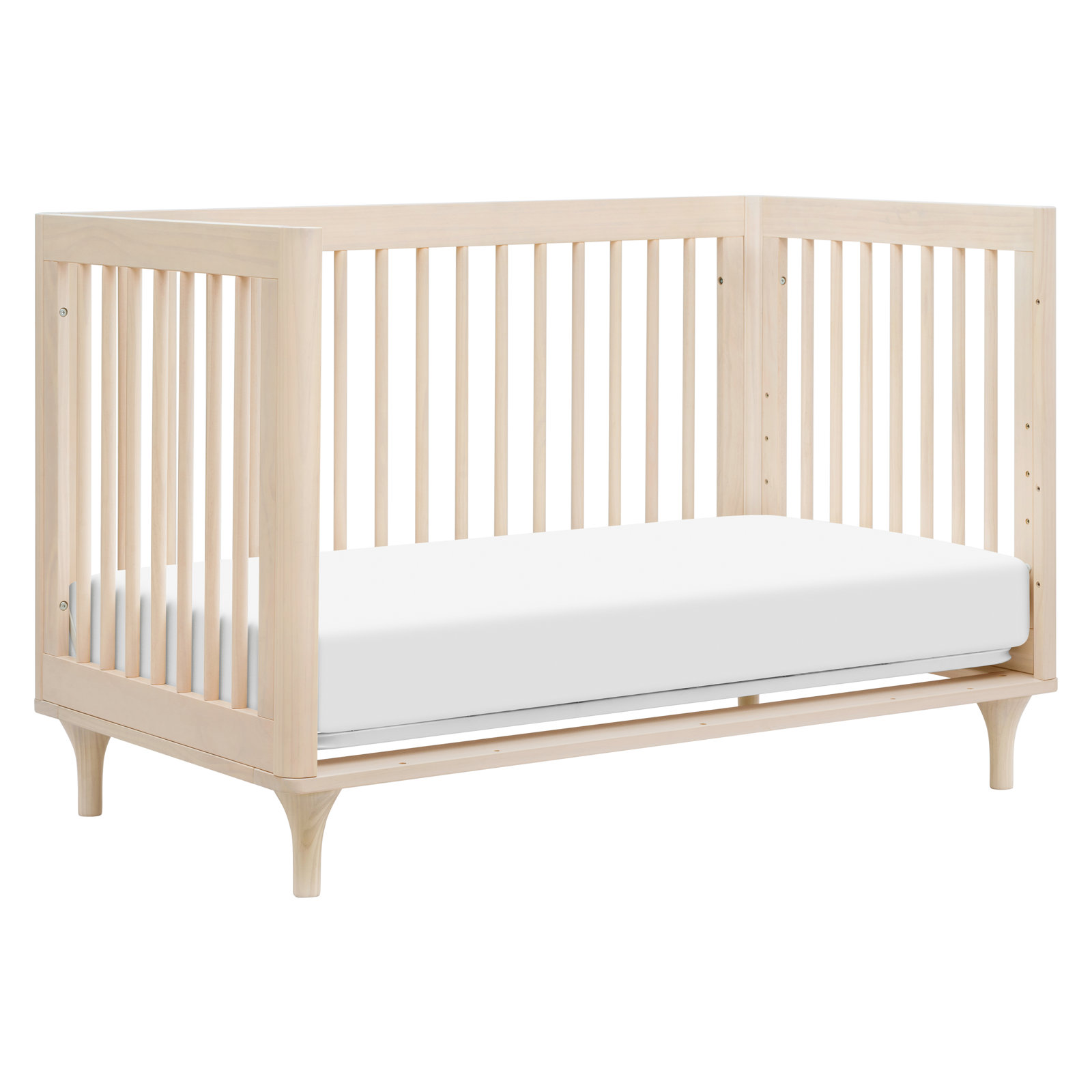 Lolly Pine 3-in-1 Convertible Crib, Beige
