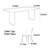 Black Rectangular Dining Table-110949271