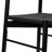 Hamm Solid Oak Dining Chair with Handwoven Rope Seat-1943144308