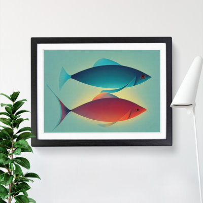 XH1022-9387X Unbelievable Fish - Single Picture Frame Print