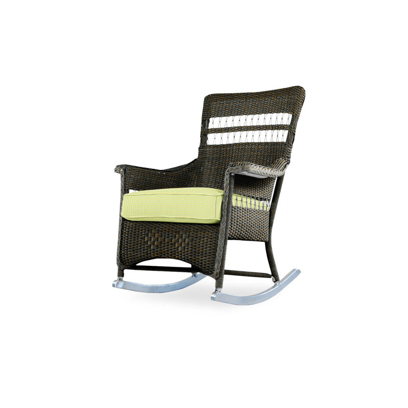 Nantucket Outdoor Rocker Chair, Sandberg Dove, Mink