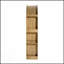 Bibliothèque Mid-Century moderne à 4 niveaux avec tablettes ouvertes, pour un rangement organisé et un design élégant-628546459