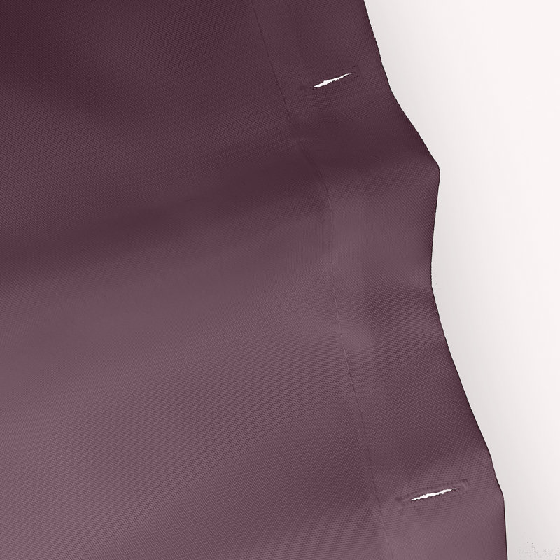 Rideau de douche simple, Mauve ancien