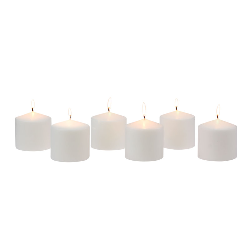 Unscented Pillar Candle