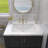 18 In. L Rectangular Bathroom Sink In White Ceramic Undermount Vessel Sink With Overflow Undercounter Single Basin
