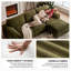 Canapé d'angle modulaire en forme de L, canapé profond en chenille avec pouf amovible, accoudoirs micro-arqués, aucun assemblage requis, canapé de sol convertible sans armature pour salon ou appartement-1634294290