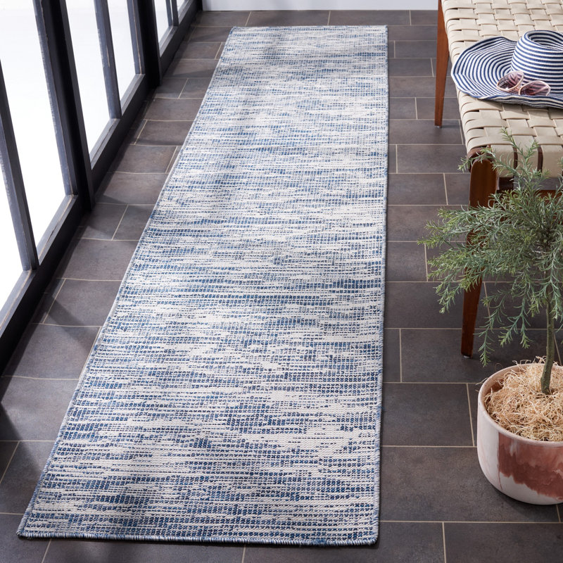 Hampton Performance Abstract Indoor/Outdoor Area Rug, Runner 2' x 9'