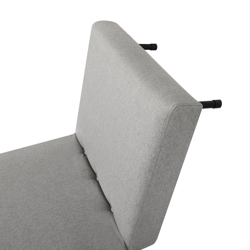 Nerissa Single 77cm Upholstered Tight Back Futon Chair