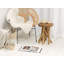 Regina Solid Wood Abstract End Table
