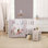 Ensemble de literie pour lit de bébé 3 pièces Woodland Meadow