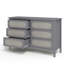 Arthen Rattan 6 Drawer Chest of Drawer-115334815