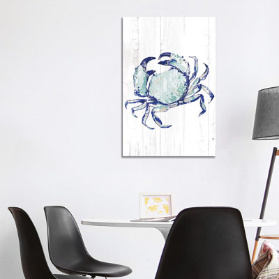 Beach Seas The Day I by Loni Harris - Wrapped Canvas Gallery-Wrapped Canvas Giclée