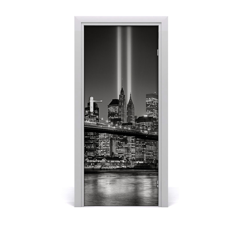 Manhattan New York, USA Door Decal