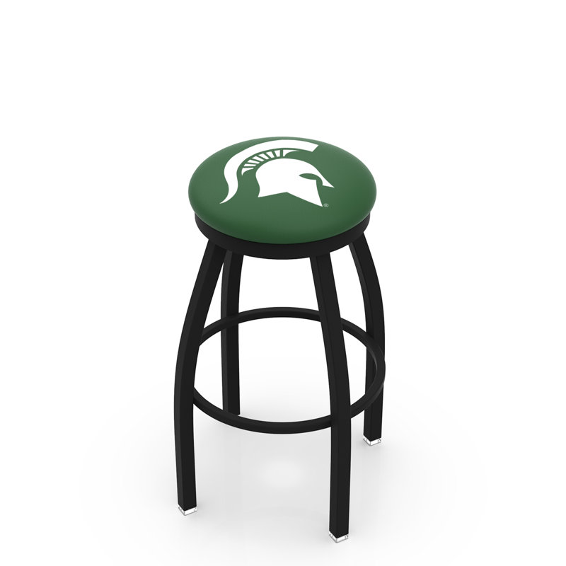 Tabouret de bar pivotant de 30 po NCAA, Ride noire, Université de Michigan