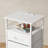 Nightstand  With Charging Station, USB Ports And Outlets Bedside Side Tables With Fabric Drawers-1608618326-1579258571