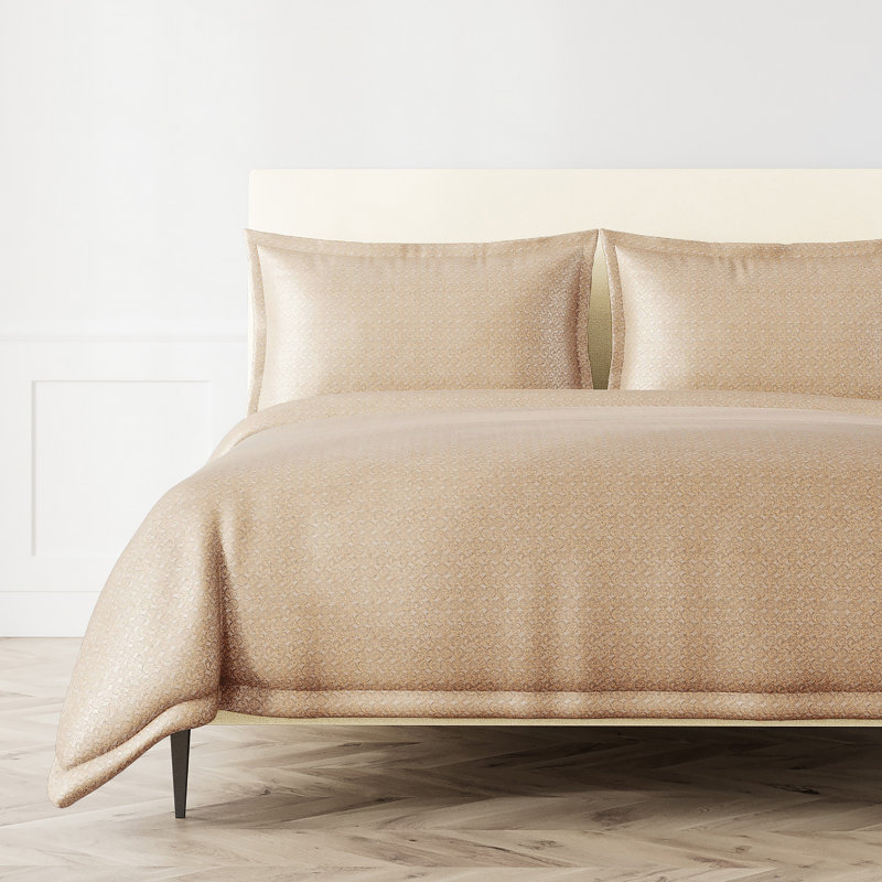 Coin Duvet Set, Queen Duvet Cover + 2 Standard Shams