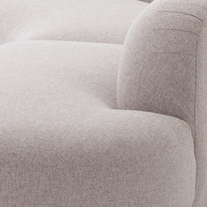 Outdoor Sofa Bjorn L Mauritius Light Gray - Right
