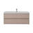 Avely 47.25 " W Wall Mounted Wall Mounted 1 Single Vanity Bathroom Vanity With Acrylic Top-1103287407