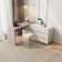Recruls Home Office 97.6’‘ Extendable Dresser Desk with Storage Drawers, Rectangular/L-shaped Desk