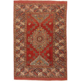 Vintage One-of-a-Kind Rectangle 5'5" X 8'2" Area Rug