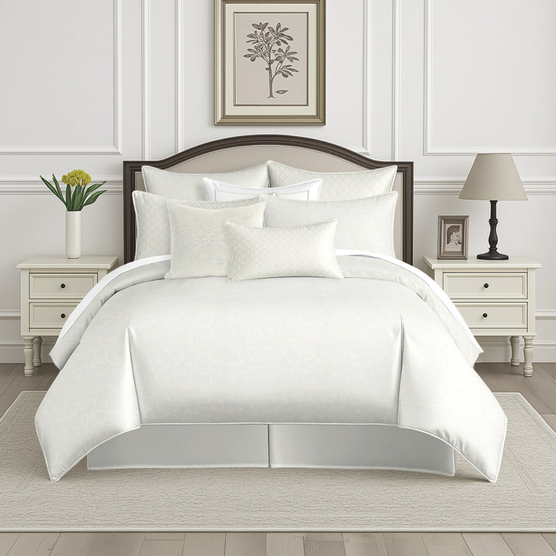 Bellagio Cloud Comforter Set Queen, Queen Comforter + 2 Queen Shams