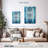 Kerner Blue Floral Mapuche Symbols-108562563