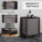 Bamboo Laundry Hamper with Lid-1674773241