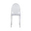 Techni Home Stackable Acrylic Ghost Event Chairs – Set of 4