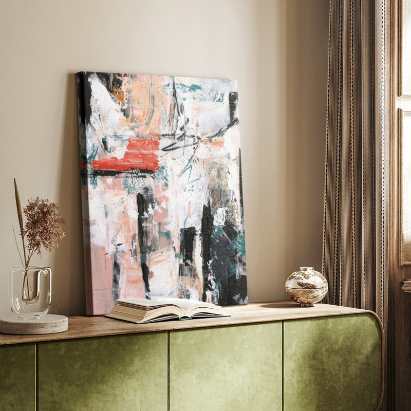 Miami Vibes I -Galerie enveloppée Cavas, H 48 po x l 32 po
