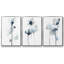 «AU CH Midnight Blossoms I», ensemble de 3 reproductions encadrées sur toile-97945842-97945851