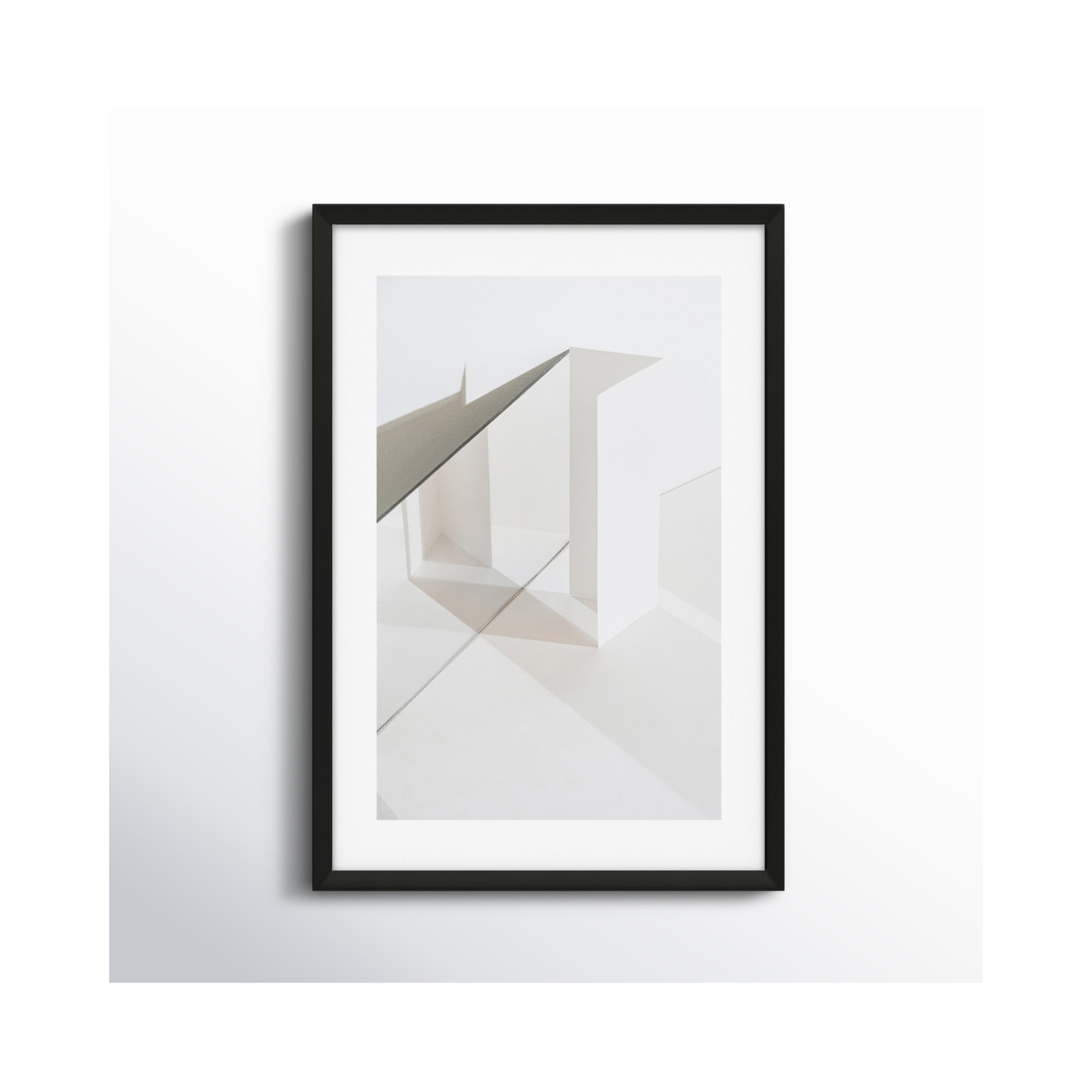 Lucie Clean Slate as an Object 5 by Svetlana Smirnova - Picture Frame Photograph, 25" H x 17.5" W x 1.25" D, Black