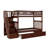 Blaisdell Solid Wood Storage Staircase Bunk Bed with Roll Out Trundle-875244846-875248306