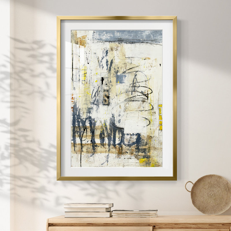 Urban Revival - impression encadrée, H 28,5 po x l 20,5 po, Doré