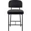 Tabouret de comptoir rembourré Zarelle-676144635