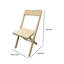 Chaise pliante empilable Latitude Run®-1348827018