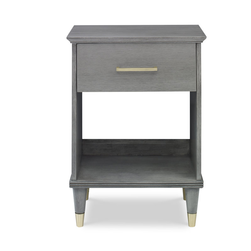 Braydon 1 - Drawer Solid Wood Nightstand