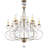 Alexix 4 - Light Steel Chandelier