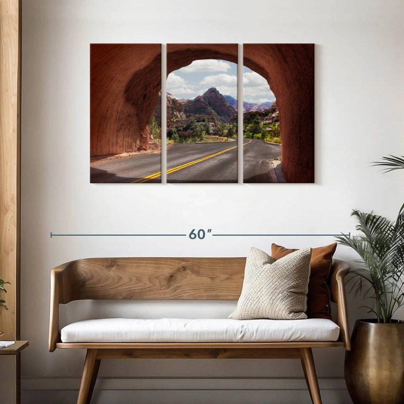 Lilie Tunnel To Zion Park, 28" H x 45" W