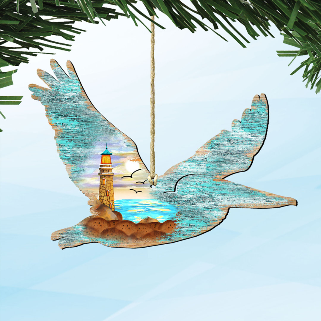 Tidaholm Pelican Hanging Figurine Ornament The Holiday Aisle®