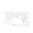 Modern Nut-Brown Rectangular Solid Wood Dining Table-1534955710