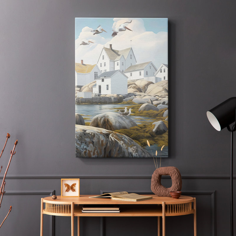 Fisherman's Way II - Cavas enveloppés de galerie, H 18 po x l 12 po