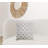 Trellis Cotton Blend Throw Pillow