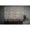 Panneau mural décoratif VIMA (Suflo) - L 48 po x l 24 po, panneau de PVC blanc avec clôture à écran privé pour la rénovation et la décoration murale