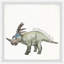 «Pimentel Baby Dinosaurs», ensemble de 4 reproductions encadrées-1204867411