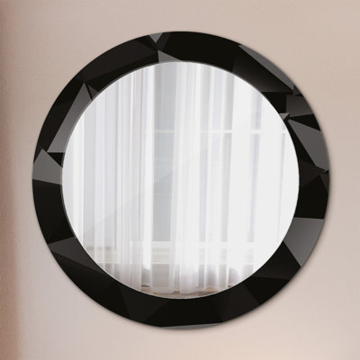 Huldar Glass Flat Wall Mirror