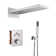Herathena 3 Functions Thermostatic Luxury Shower System with Rough-in Valve