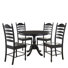 Fairview Pedestal Dining Table With Whitman Dining Chairs
