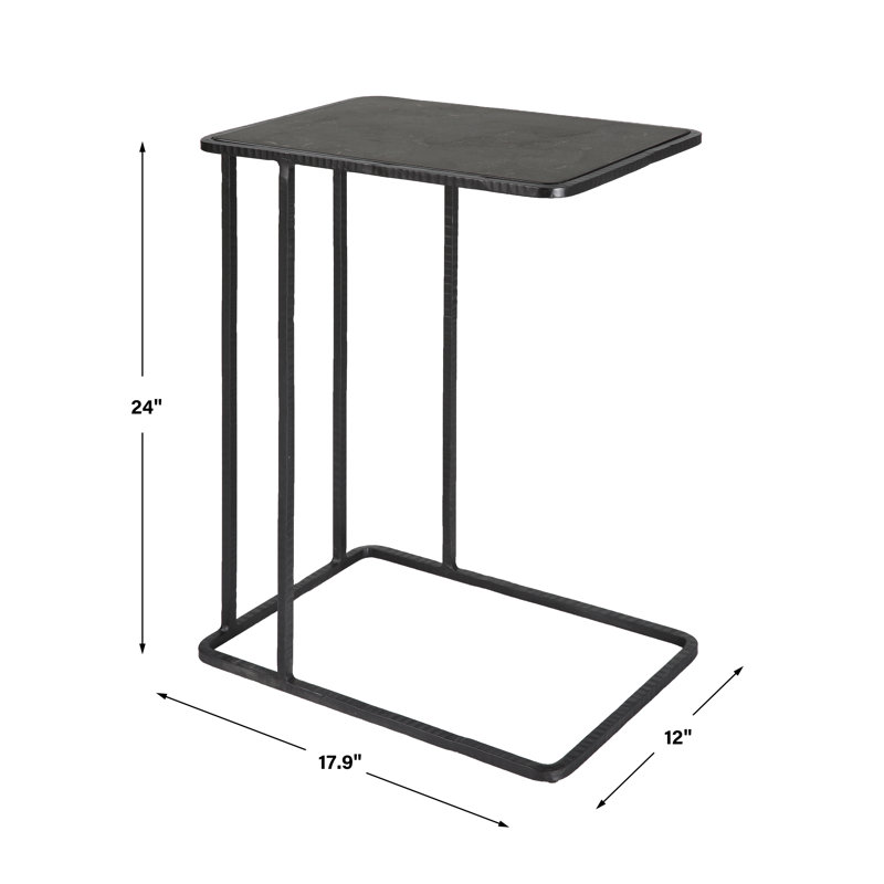 Medan Stone End Table