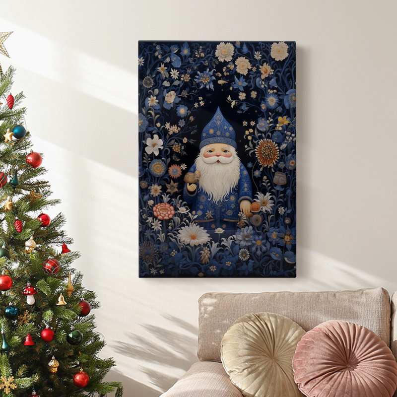 Art des Fêtes de Noël - Toile tendue avec châssis DCLII, H 24 po x l 16 po